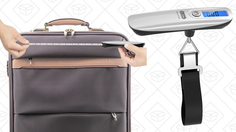 Luggage Scale with Tape Measure, $8 with code 3JTTU9J2